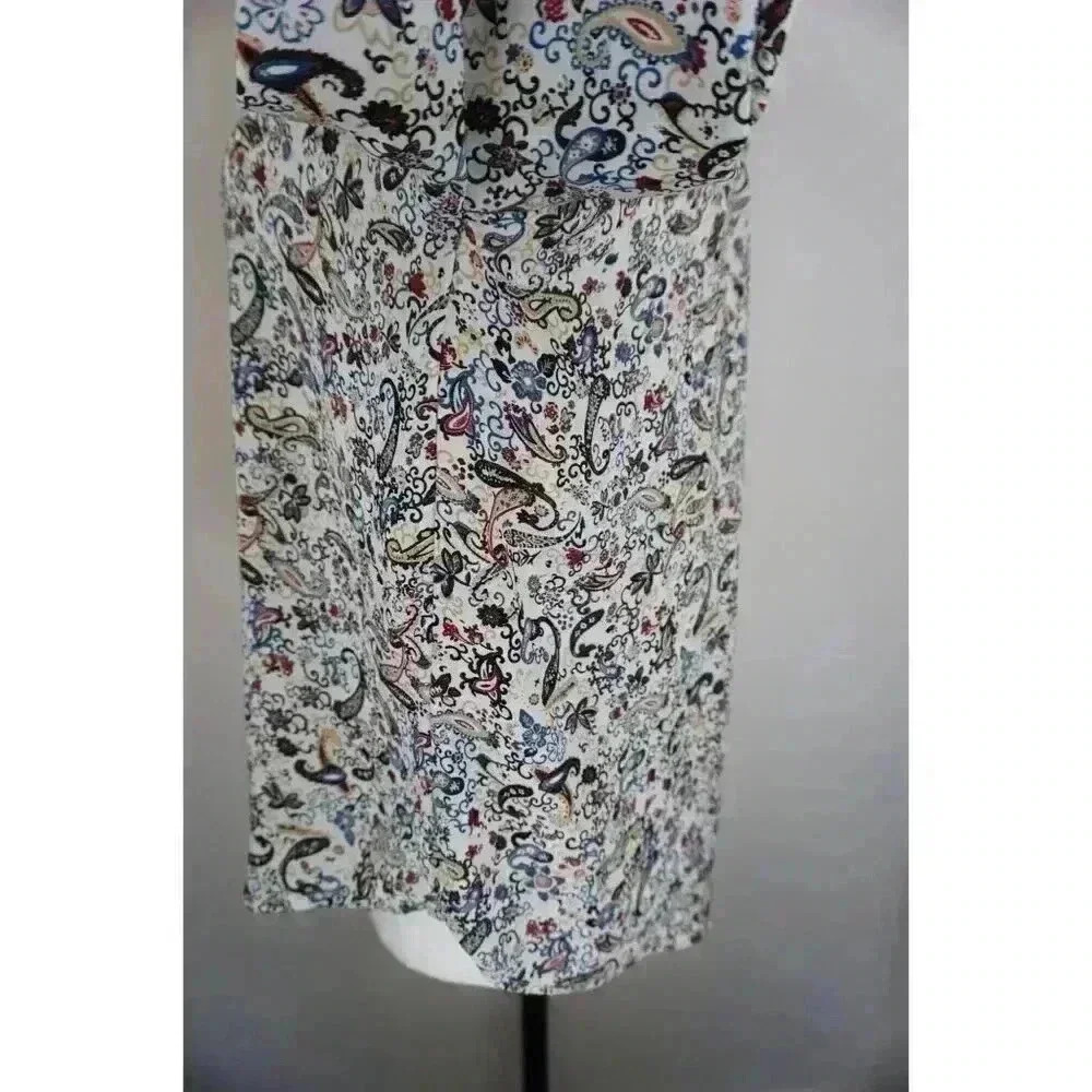 Collective Concepts Paisley Floral Blouse, Size MP - Picture 8 of 14